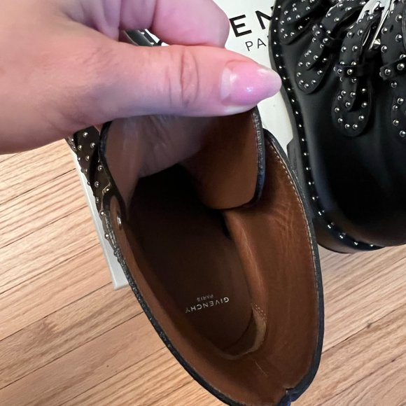 LIKE NEW Authentic Givenchy Studded Boots - Picture 9 of 15
